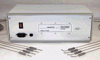 trasduttore di spostamento FODS: elettronica analogica multicanale